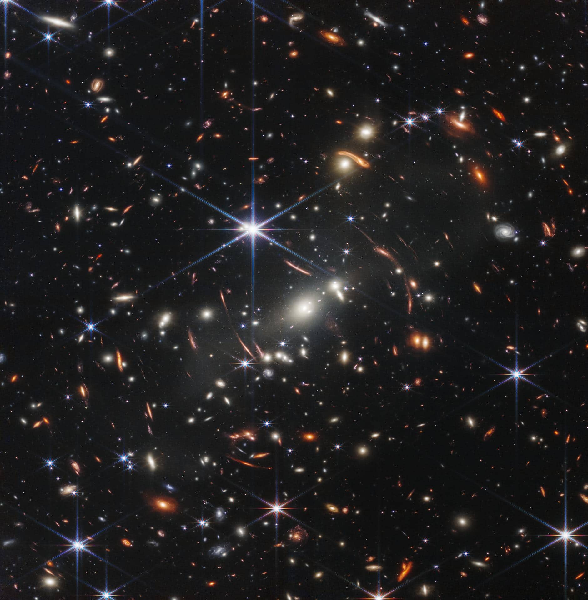 Il primo campo profondo del telescopio spaziale James Webb con migliaia di galassie lontane