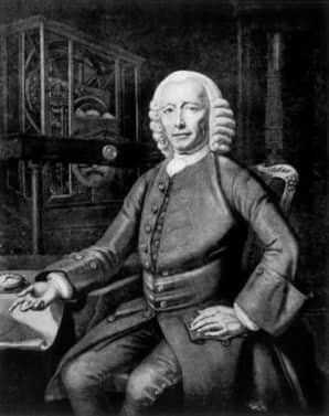 Ritratto di John Harrison, orologiaio e inventore del cronometro marino