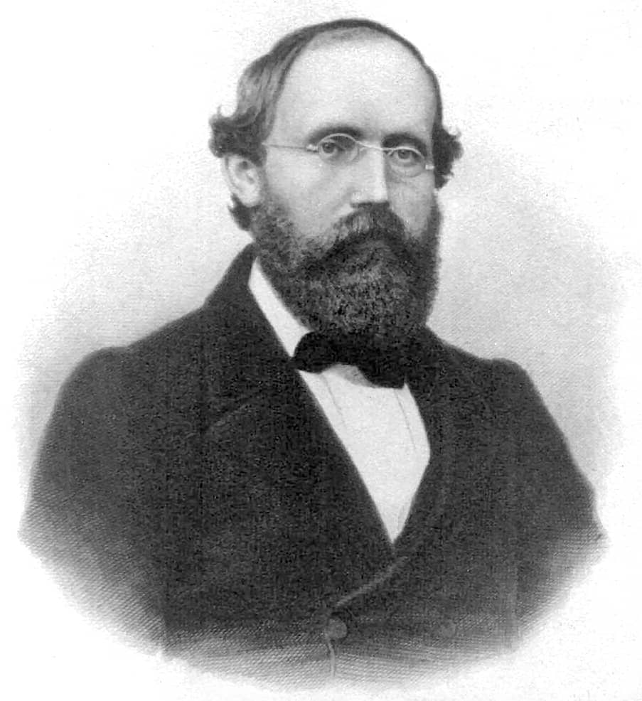 Ritratto del matematico tedesco Bernhard Riemann