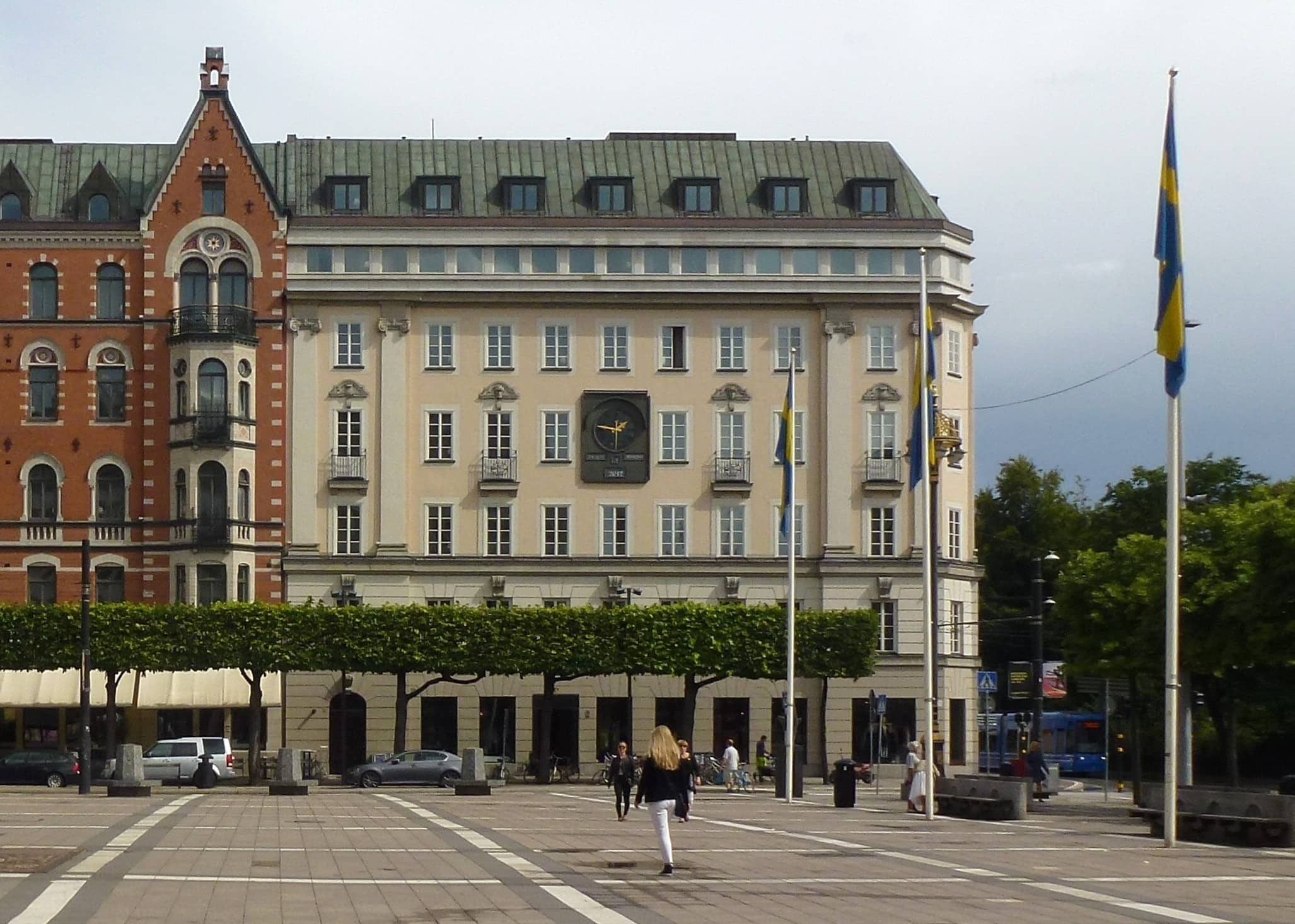 Edificio storico dell'ex Kreditbanken a Norrmalmstorg, Stoccolma